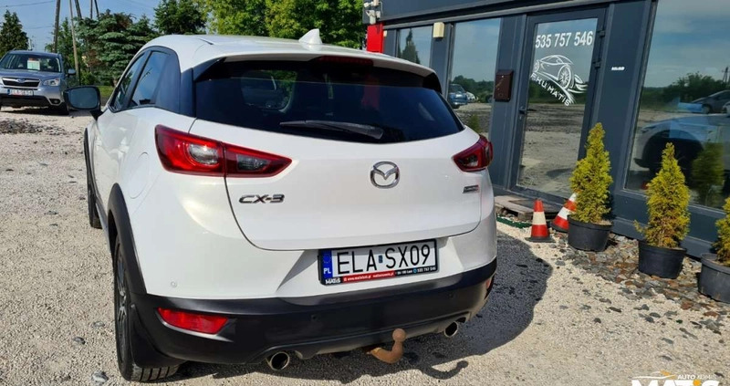 Mazda CX-3 cena 63900 przebieg: 175000, rok produkcji 2015 z Chociwel małe 781